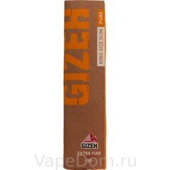 Бумага сигаретная GIZEH Pure King Size Slim Extra Fine 34 листа
