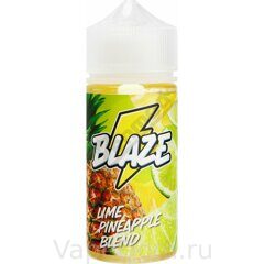 Жидкость BLAZE (Lime Pineapple Blend) Лайм Ананас 100мл 3мг
