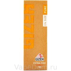 Бумага сигаретная GIZEH Pure Extra Fine 1 1/4 50 листов