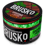 Бестабачная смесь BRUSKO Strong (Шоколад с мятой) 50гр