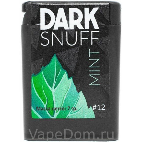 Нюхательный DARK SNUFF Mint 7 гр (без Табака)