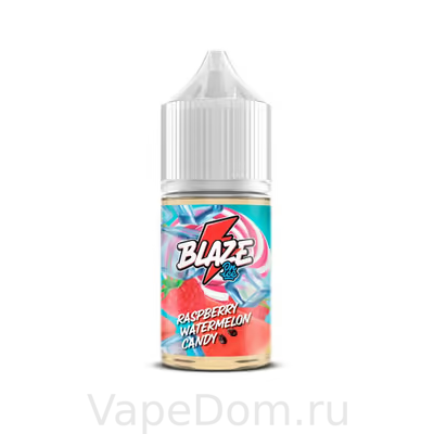 Жидкость SALT Blaze ON ICE (Raspberry Watermelon Candy) Малина Арбуз Лед, 30мл 12мг