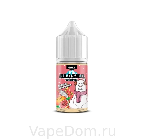 Жидкость SALT Alaska Winter (Dragon Grapefruit) Драгонфрут Грейпфрут, 30мл 20мг