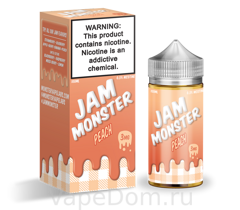 Жидкость Jam Monster (Peach) Персик, 100мл 3мг