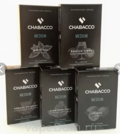 Бестабачная смесь chabacco strong - Banana Daiquiri (Банановый Дайкири) 50гр